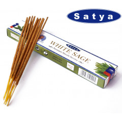 Аромапалочки Satya Premium White Sage Белый Шалфей 15 г. (9130044)