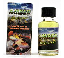 Фото Ароматична олія "Amber" (8 мл) (Індія) | (20492)