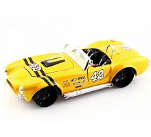 Фото Автомодель (1:24) 1965 Shelby Cobra 427 жовтий - тюнінг, Maisto 31325 yellow