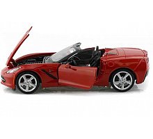 Фото Автомодель (1:24) 2014 Corvette Stingray Convertible червоний, Maisto 31501 red