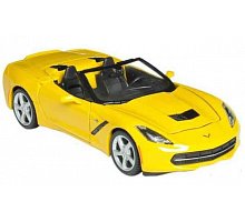 Фото Автомодель (1:24) 2014 Corvette Stingray Convertible жовтий, Maisto 31501 yellow