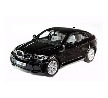 Фото Автомодель Bburago - BMW X6 (чорний металік, 1:18), 18-11032N
