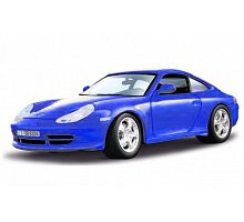 Фото Автомодель Bburago - PORSCHE 911 CARRERA 4 (синій, 1:18), 18-12037B