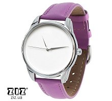 Фото Годинник наручний (маленький) "Мінімалізм" фіолетовий, ZIZ-1400014