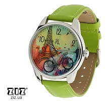Фото Годинник наручний з малюнком "Паризький настрій", ZIZ-1414007