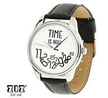 Фото Годинник наручний з малюнком "Час - зараз", ZIZ-1415501