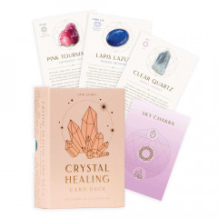 Колода карт кристального исцеления - Crystal Healing Card Deck. Insight Editions