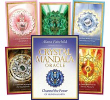 Фото Оракул Кристалічна Мандала - Crystal Mandala Oracle Cards. Blue Angel