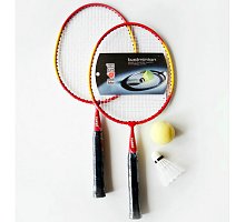 Фото Дитячий набір для бадмінтону - 2 ракетки, волан, м’ячик, PVC чохол (MB-125)