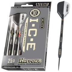 Дротики дартс Harrows Black Ice 90% tungsten steeltip