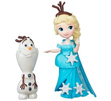 Фото Ельза та Олаф, Холодне серце, Маленьке королівство, Disney Frozen Hasbro, DB5186 (B5185-2)