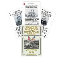 Фото Гральні карти Знамениті битви Громадянської війни - Famous Battles of the Civil War Cards. US Games Systems
