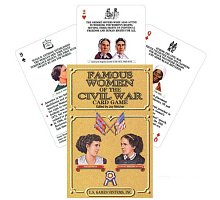 Фото Гральні карти Знамениті жінки Громадянської війни - Famous Women of the Civil War Card Game. US Games Systems