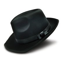 Фото Гангстерський капелюх борсаліне чорний