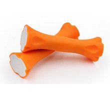 Фото Гантелі для фітнесу в ABS оболонці (2 x 0,7 кг) FI-4933-OR(0,7) (2шт, ABS покриття, оранжевий)