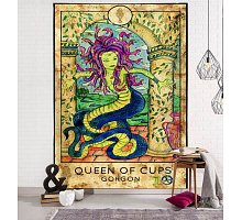 Фото Гобелен настінний "Аркан Королева кубків" 150x130 см. Поліестер №59 (9040508)