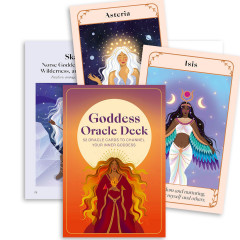 Оракул Богинь - Goddess Oracle Deck. Leaping Hare Press