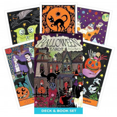 Набор Таро Хэллоуин (книга и колода) - Halloween Tarot and Book Set. US Games Systems