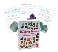 Фото Карти Зцілювальне каміння: 33 карти для здоров'я, життєвої енергії та сили - Healing Stones: 33 Cards For Health, Vital Energy And Power. AGM