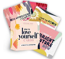 Фото Карты с аффирмациями "Как полюбить себя" - How to Love Yourself Affirmations Cards. Hay House