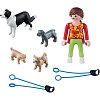 Фото 1 - Ігровий набір Дівчинка з собаками, Playmobil, 5380