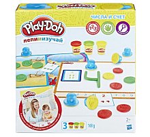 Фото Ігровий набір з пластиліном Hasbro Числа та рахунок, Play - Doh, B3406