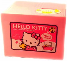 Фото Інтерактивна скарбничка "Hello Kitty" на батареях (12х9х10 см) | (32087)