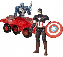 Фото Капітан Америка (6 см.) vs Альтрон 002, Avengers, Hasbro, B1483 (B0423)