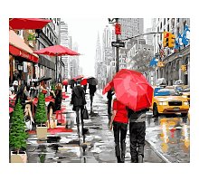 Фото Картина за номерами "Дощ у Нью-Йорку" 40х50см, Babylon VP446