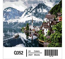 Фото Картина за номерами "Швейцарські Альпи" 40х50см, Mariposa Q352