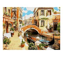 Фото Картина за номерами "Венеціанський місток" 30x40см, Babylon VK030
