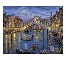 Фото Картина за номерами "Венеція. Міст Ріальто" 40х50см, Babylon VP041