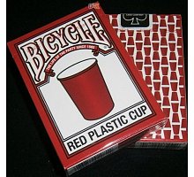Фото Карти Bicycle Red Plastic Cup