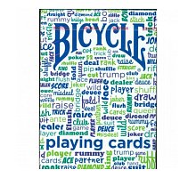 Фото Карты Bicycle Table Talk Blue