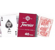Фото Карты для покера Fournier №40 Monkey Back красные, 21645red