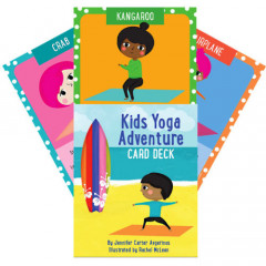 Приключенческие карты по йоге для детей - Kids Yoga Adventure Cards. US Games Systems