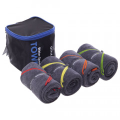 Комплект рушників спортивних Water Sports TOWEL 4Monster BT-TWT 4шт кольори в асортименті