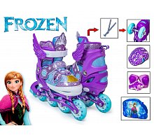 Фото Комплект ролики + захист Frozen Фіолетовий S 30-33 (1202616011)