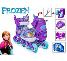Фото Комплект ролики + захист Frozen Фіолетовий XS 26-29 (850668134)