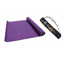 Фото Килимок для фітнесу Yoga mat PVC 4мм з чохлом KEPAI YG-04 (1,73м x 0,61м x 4мм, PL, синій, фіолет)