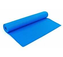 Фото Килимок для фітнесу Yoga mat PVC 4мм із чохлом YG-2774-2(B) (1,73м x 0,61м x 4мм, PL, синій)