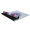 Фото 1 - Килимок для йоги Замшевий двошаровий каучуковий 3мм Record FI-5662-58 (розмір 1,83мx0,61мx3мм, м’ятний-синій)