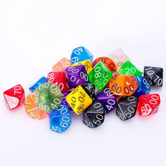 Кубик игральный РПГ D100, 1 шт (g7dD100)