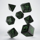 Кубики RPG Call of Cthulhu Black & green Dice Set. Q WORKSHOP (SCTH02)
