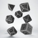 Кубики RPG Celtic Gray & black Dice Set. Q WORKSHOP (SCER07)
