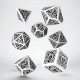 Кубики RPG Celtic White & black Dice Set. Q WORKSHOP (SCER02)