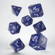 Кубики RPG Classic RPG Cobalt & white Dice Set. Q WORKSHOP (SCLE12)