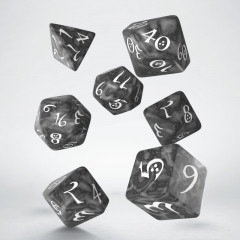 Кубики RPG Classic RPG Smoky & white Dice Set. Q WORKSHOP (SCLE11)