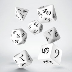 Кубики RPG Classic RPG White & black Dice Set. Q WORKSHOP (SCLE02)