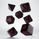 Кубики RPG Classic Runic Black & red Dice Set. Q WORKSHOP (SCLR01)
